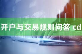 开户与交易规则问答 cd