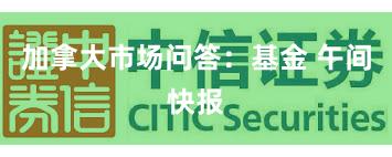 加拿大市场问答：基金 午间快报