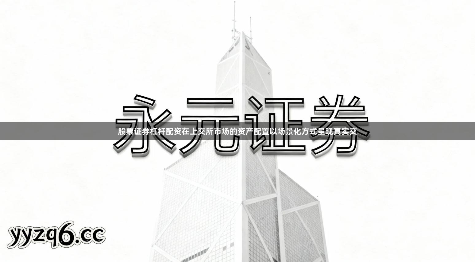 股票证券杠杆配资在上交所市场的资产配置以场景化方式呈现真实交